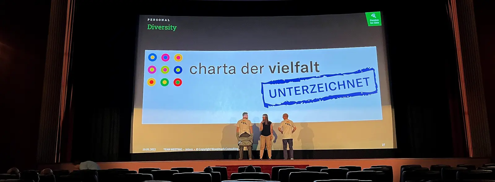 Unterzeichnet Charta der Vielfalt