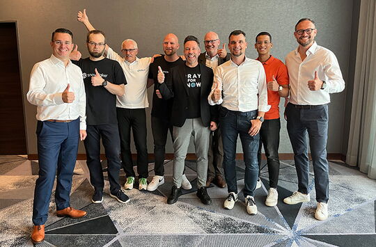 Woodmark mit seinem Partner Snowflake
